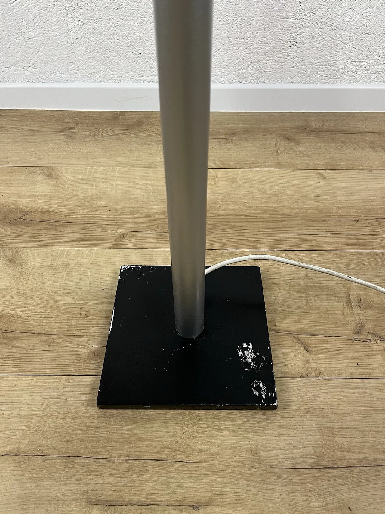 Lampada da terra Esperia in vetro, anni ’70 8