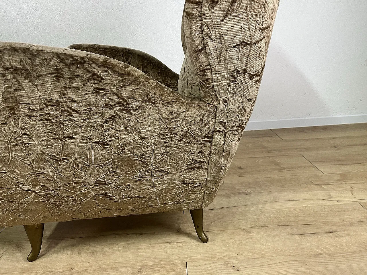 Pair of 408 armchairs by Gio Ponti for ISA, 1950s 15