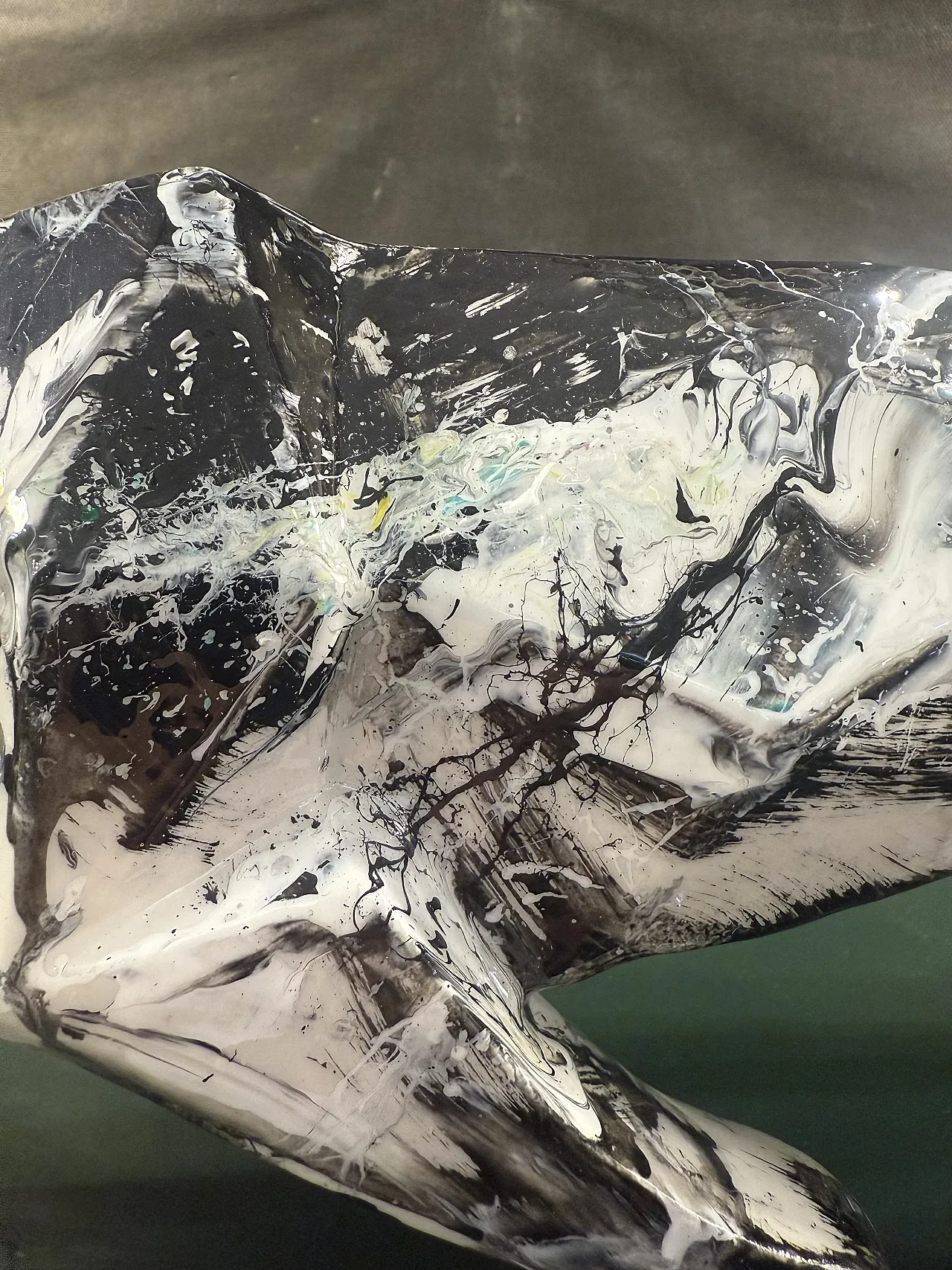 Silvio Formichetti Pantera in resina, 2000 2