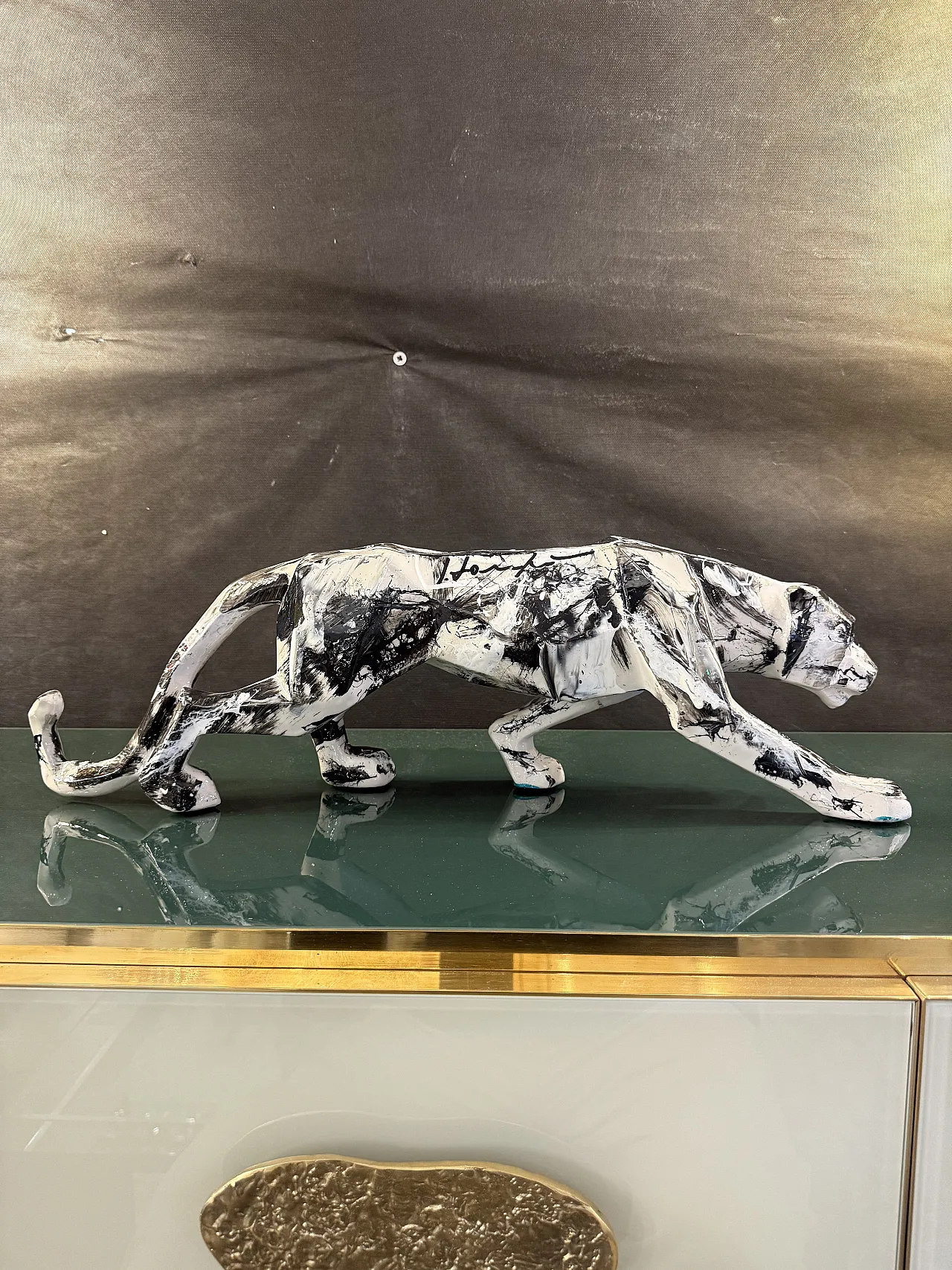 Silvio Formichetti Pantera in resina, 2000 3