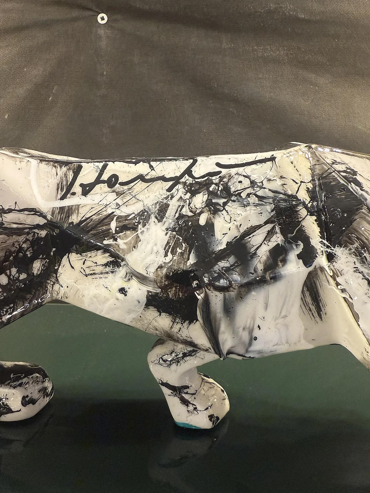 Silvio Formichetti Pantera in resina, 2000 4