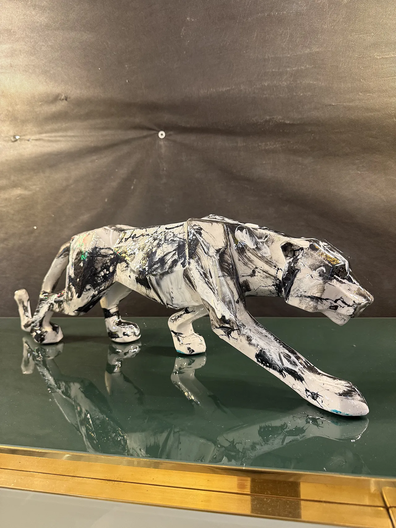 Silvio Formichetti Pantera in resina, 2000 5