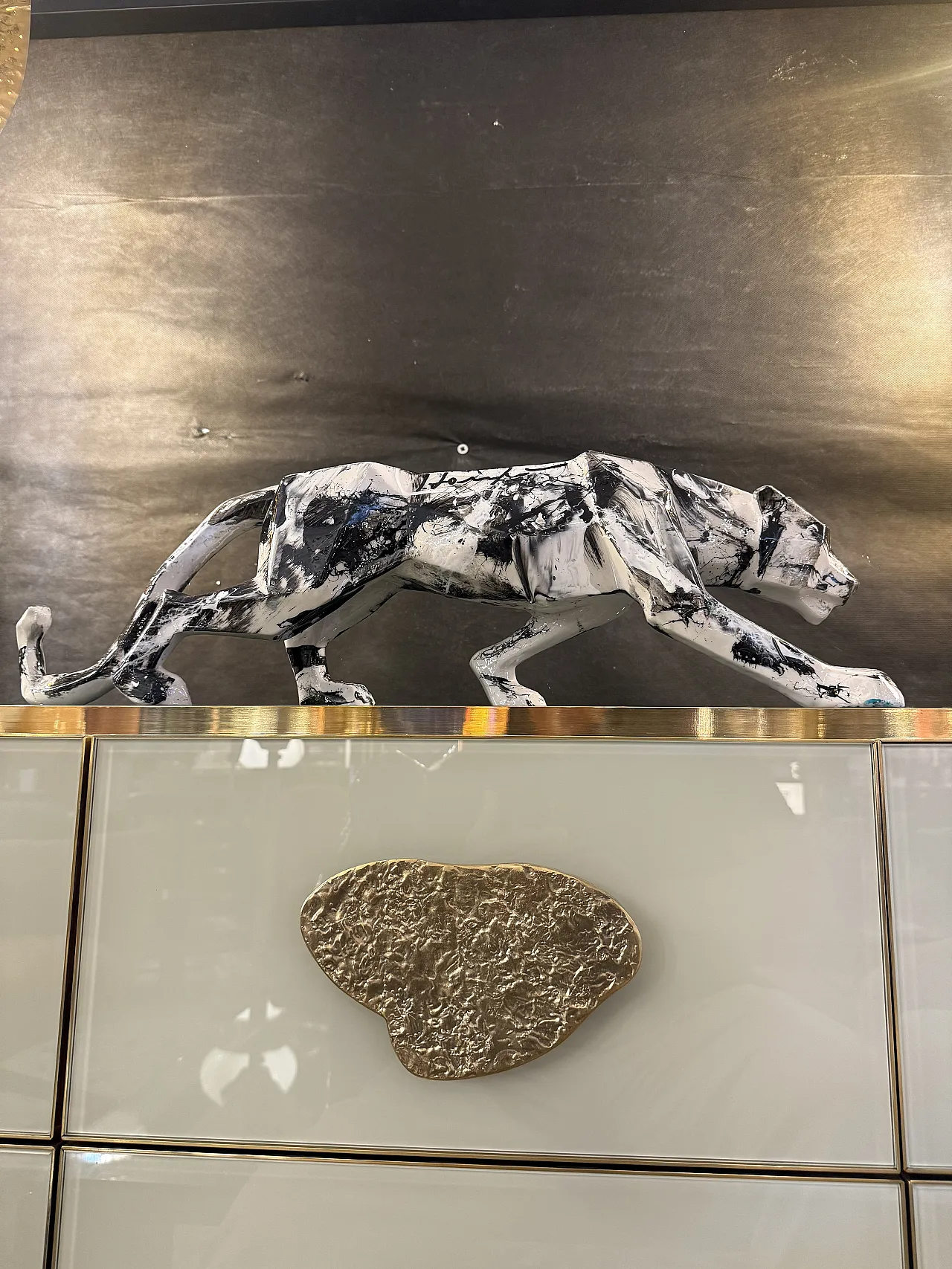 Silvio Formichetti Pantera in resina, 2000 6