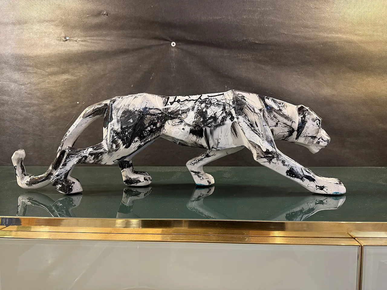 Silvio Formichetti Pantera in resina, 2000 7