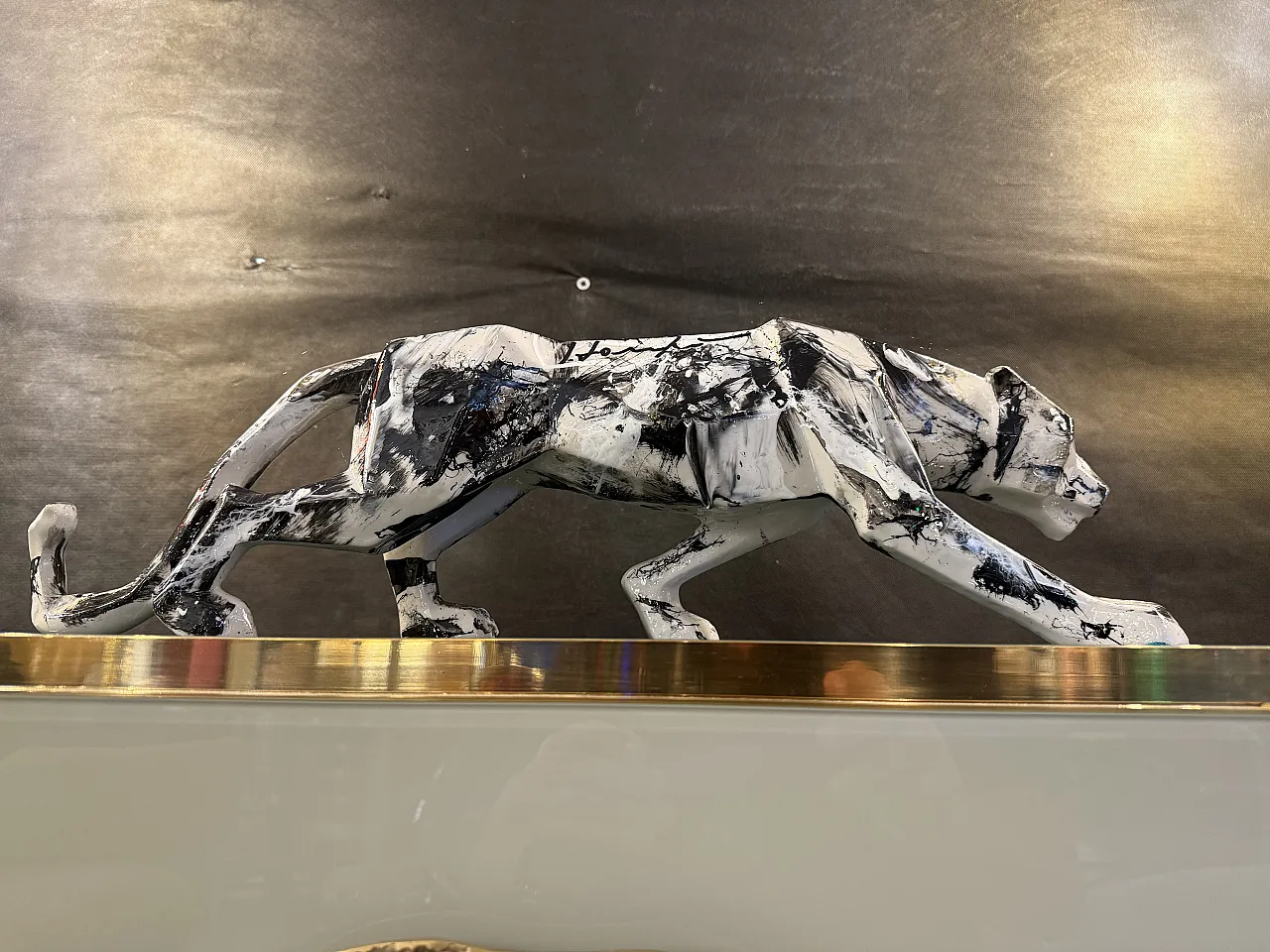 Silvio Formichetti Pantera in resina, 2000 8