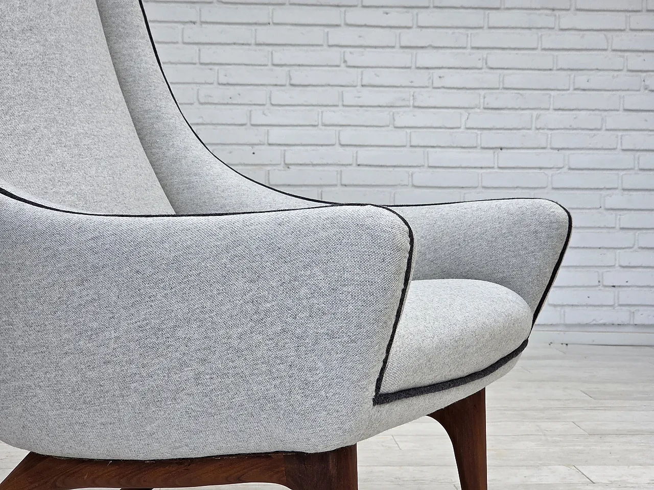 Stool model ML 140 by Illum Wikkelsø, 1960s 3