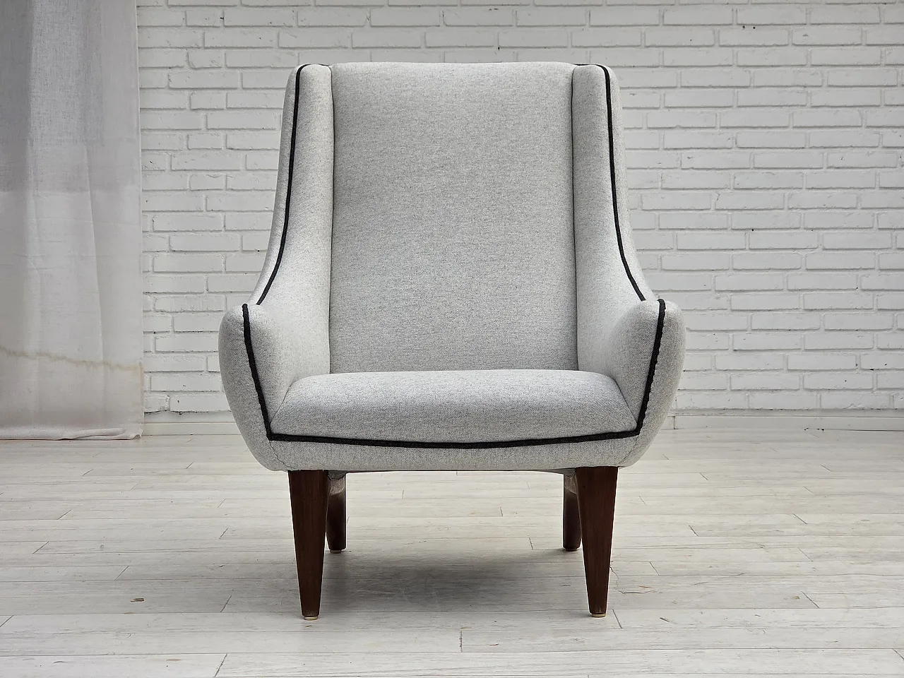 Stool model ML 140 by Illum Wikkelsø, 1960s 19