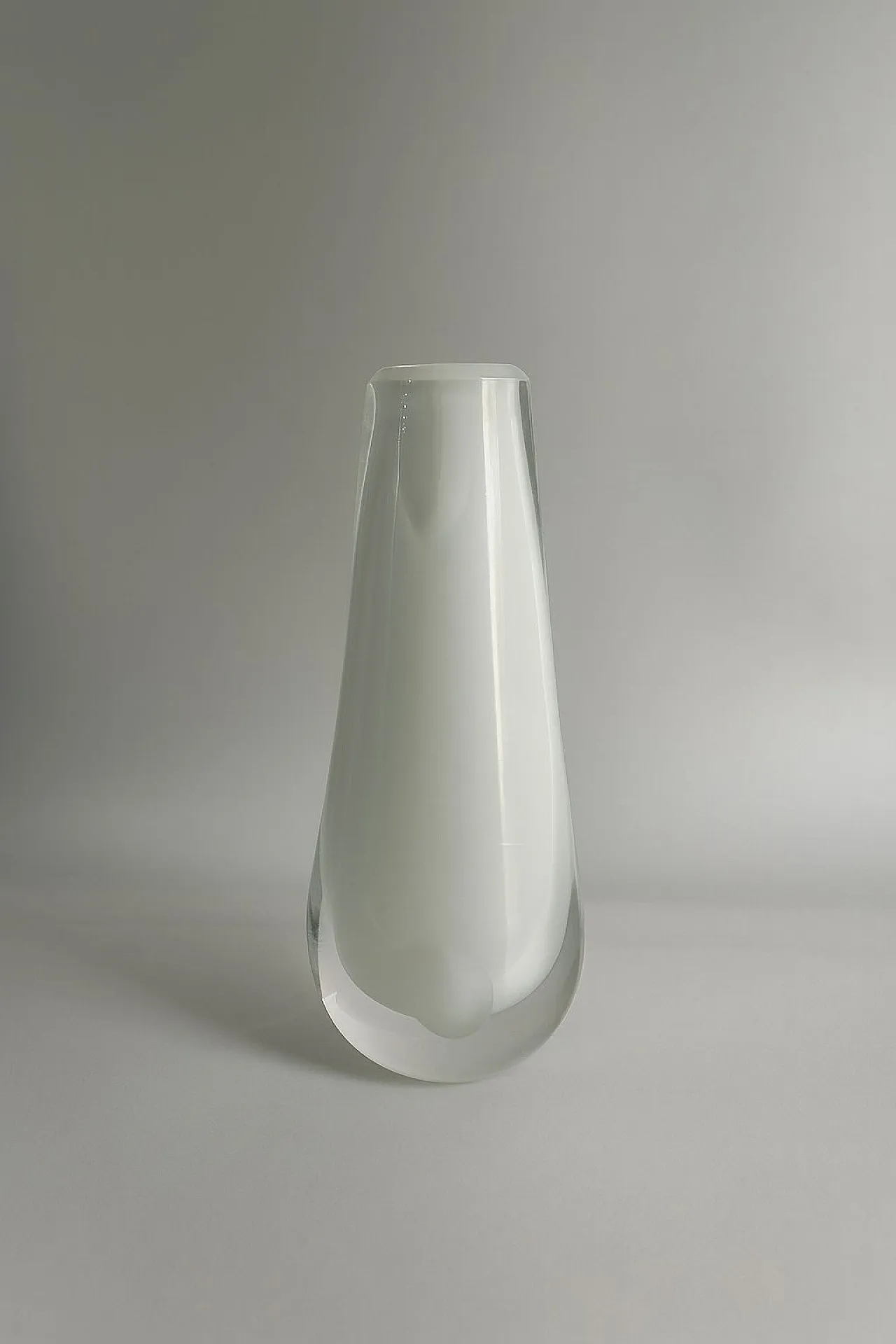 Vaso vetro di Murano Seguso, anni '90 2