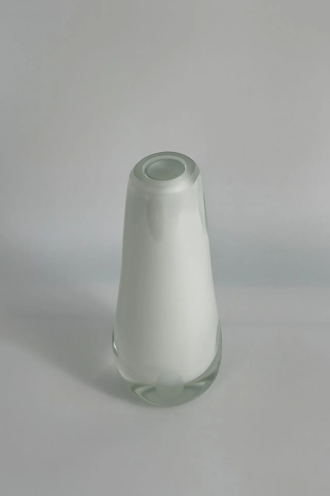 Vaso vetro di Murano Seguso, anni '90 4