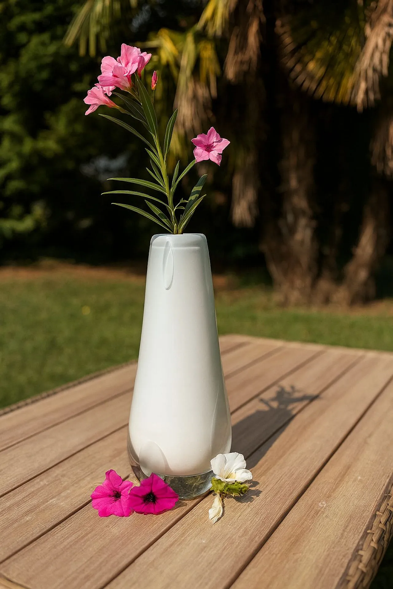 Vaso vetro di Murano Seguso, anni '90 6