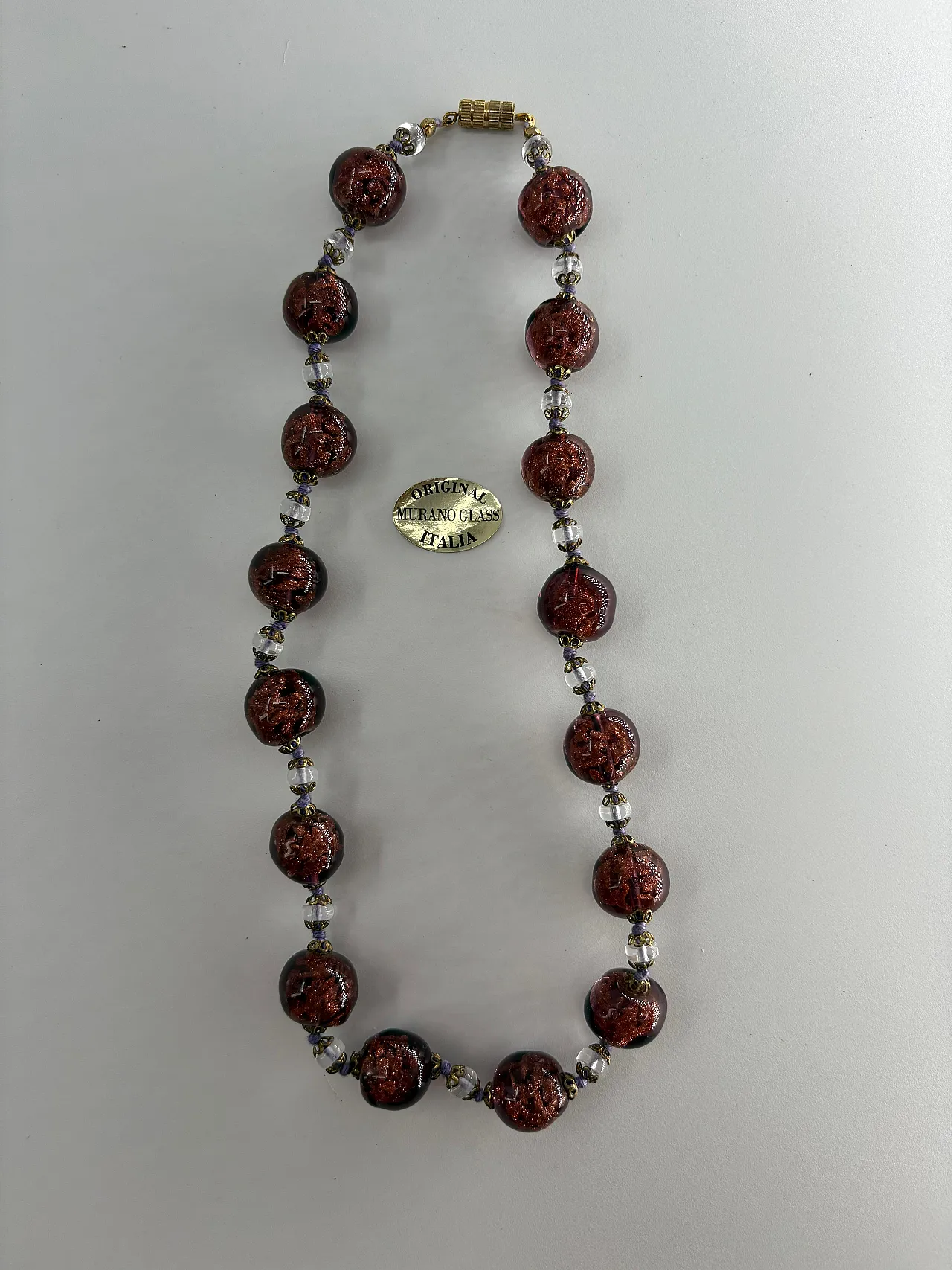 Collana vetro di Murano, anni '90 2