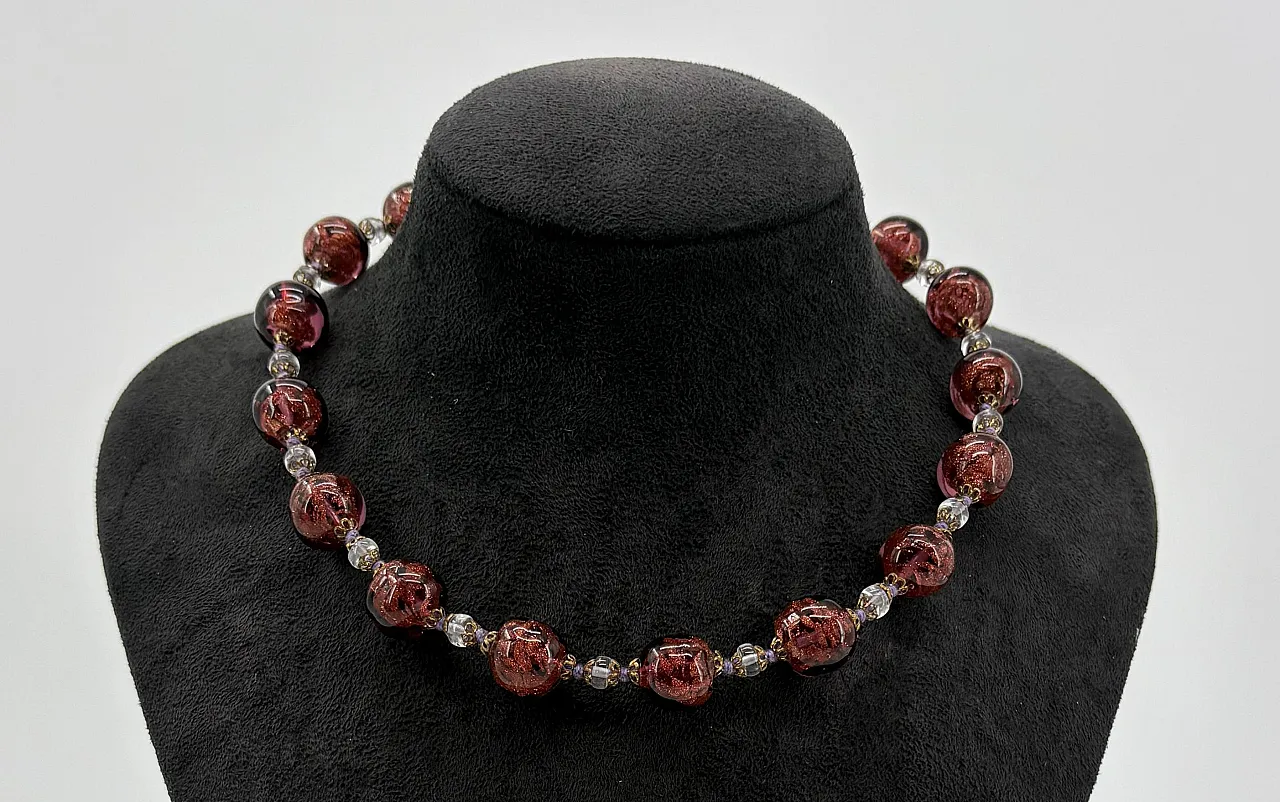 Collana vetro di Murano, anni '90 4