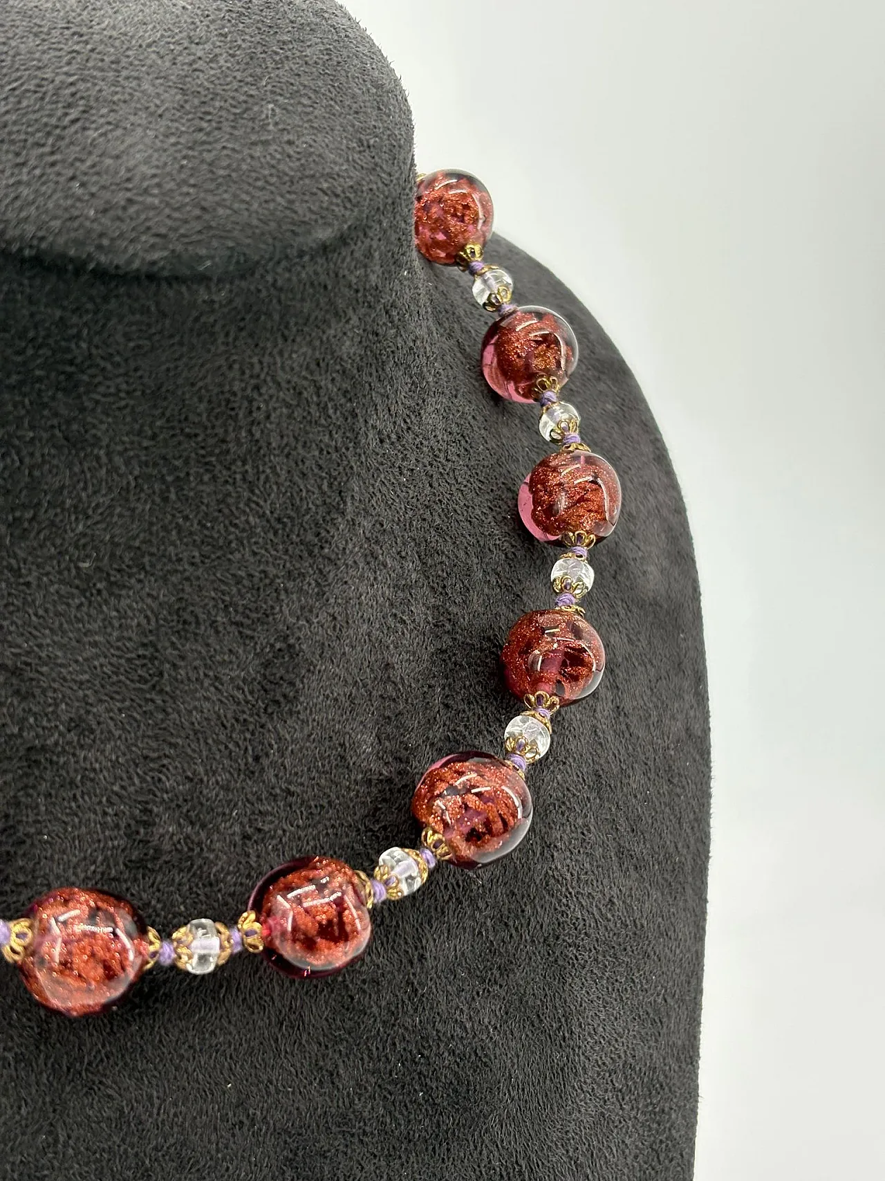Collana vetro di Murano, anni '90 5