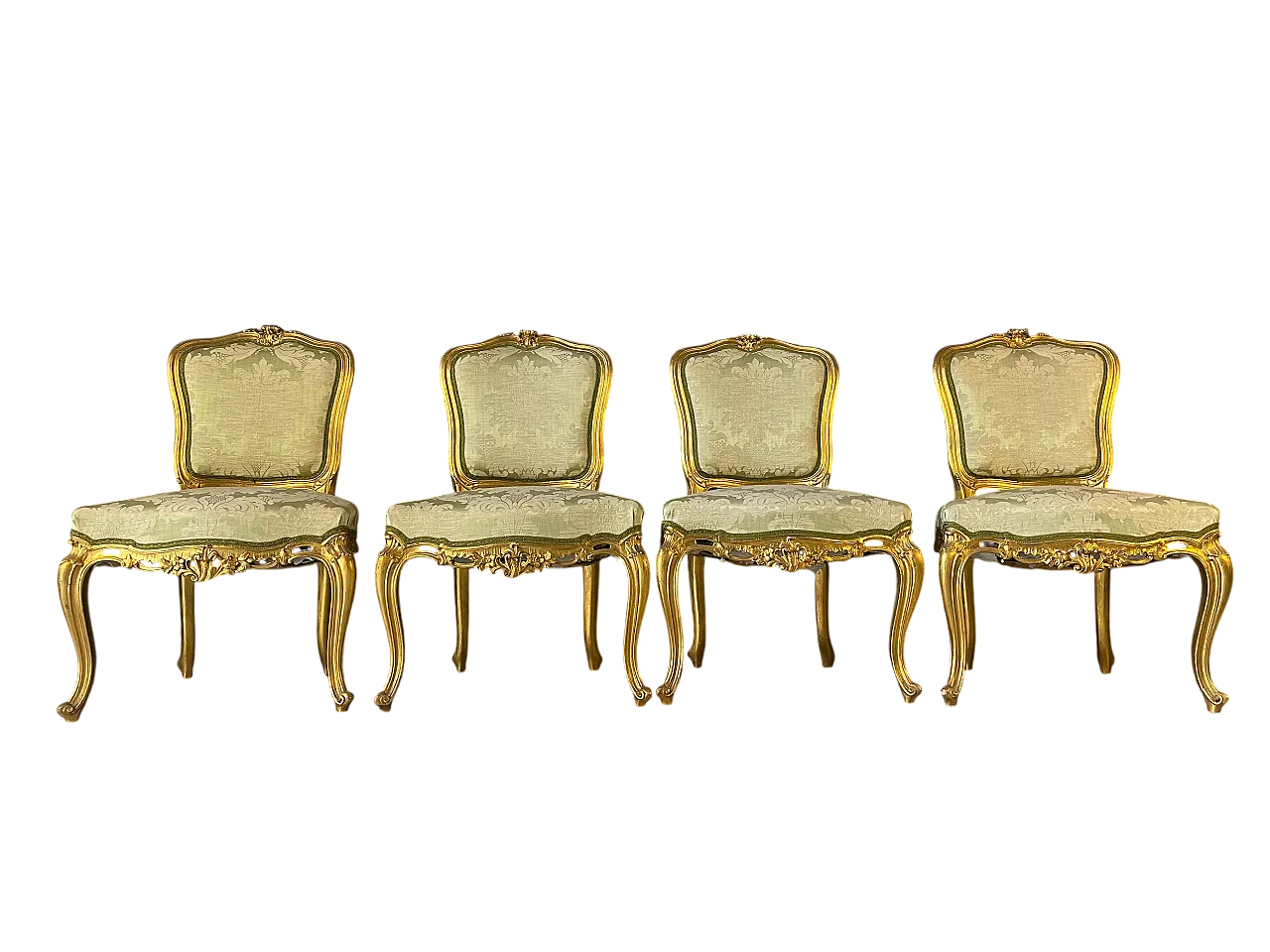 4 Louis XV chairs, 18th century 4