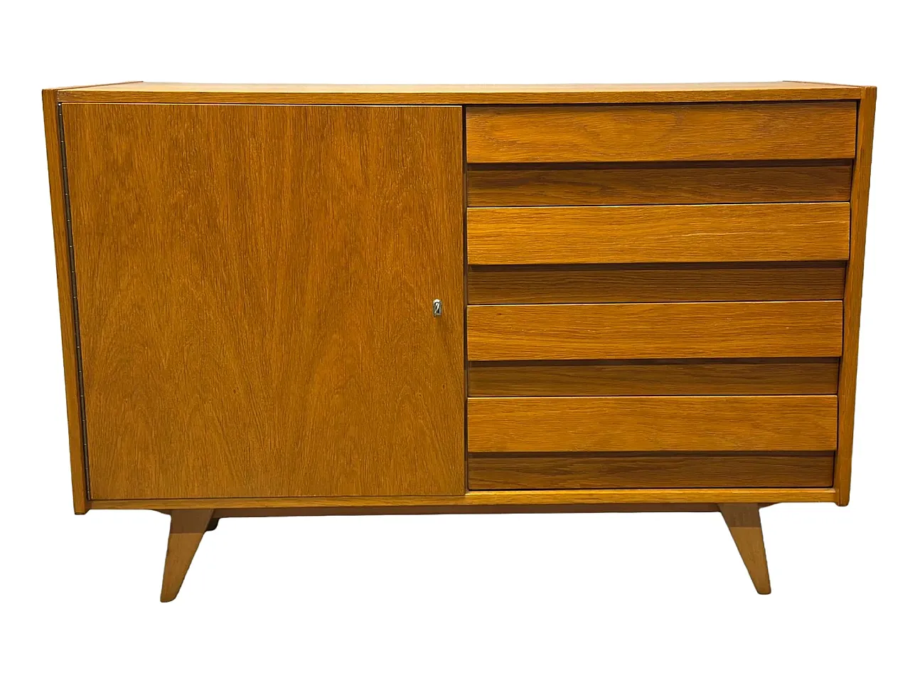 Credenza U‑458 in legno, anni '60 1