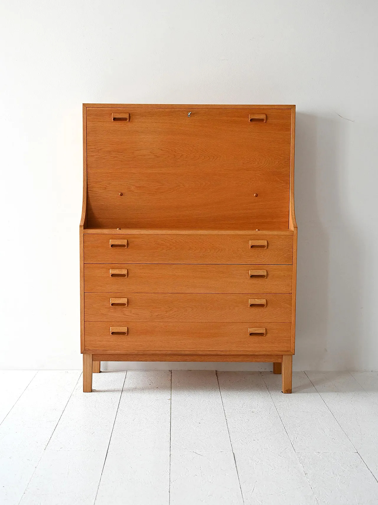 Secrétaire in the 60s oak by Børge Mogensen 3