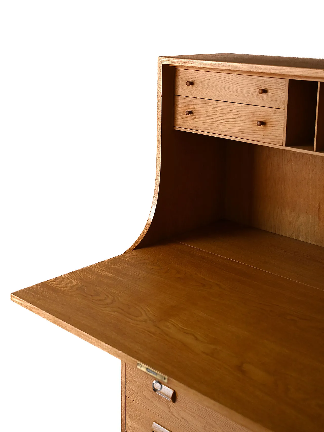 Secrétaire in the 60s oak by Børge Mogensen 7