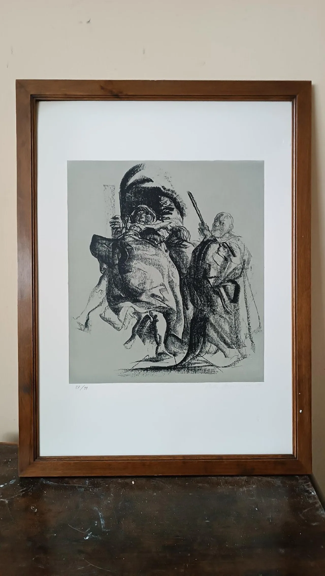 Litografia di Pietro Annigoni, '900 1