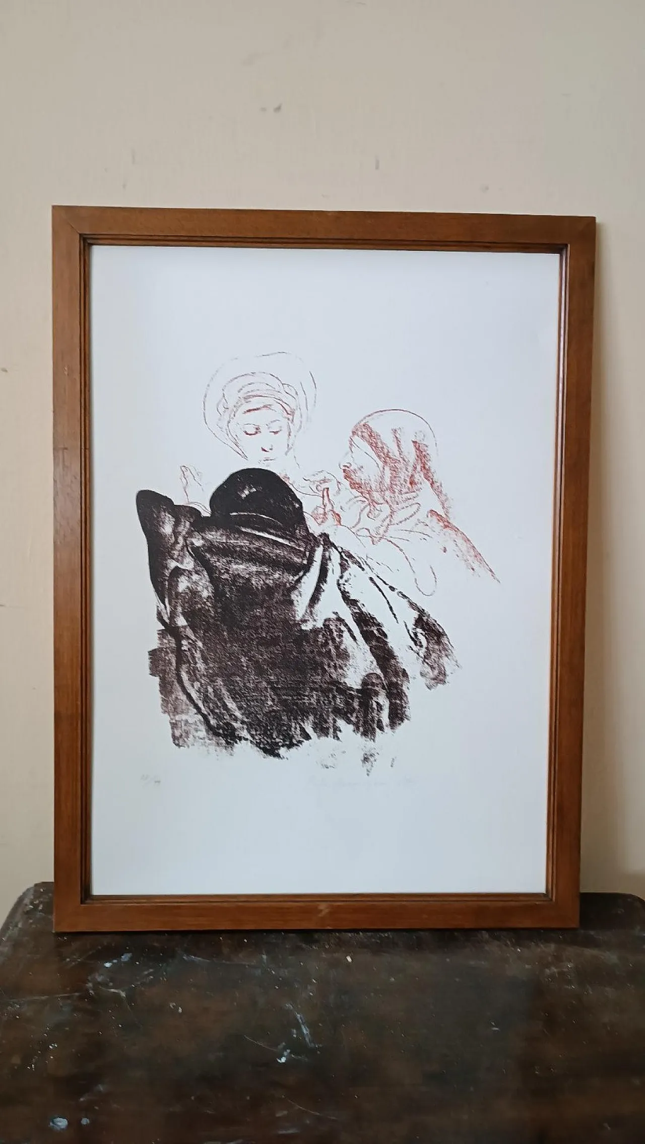 Litografia di Pietro Annigoni, '900 1