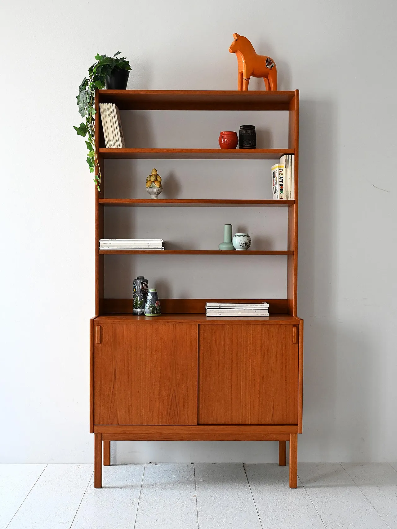Scandinavian bookcase in 1960s B. Fridhagen for Bodafors 1