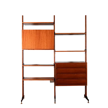 Swedish open sideboard in wood, late 20th century