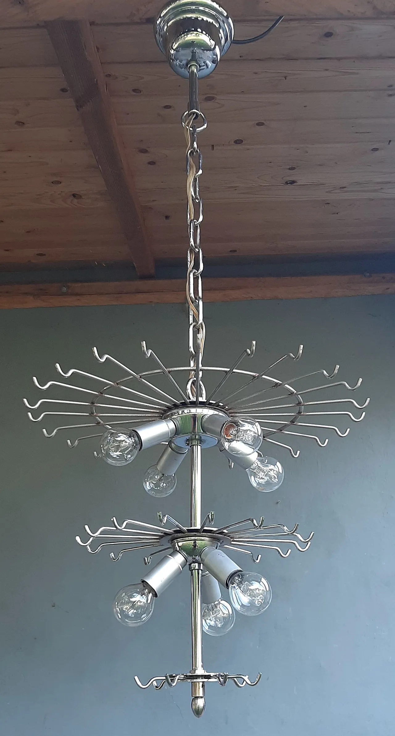 Murano chandelier in Venini style, 1960s 12