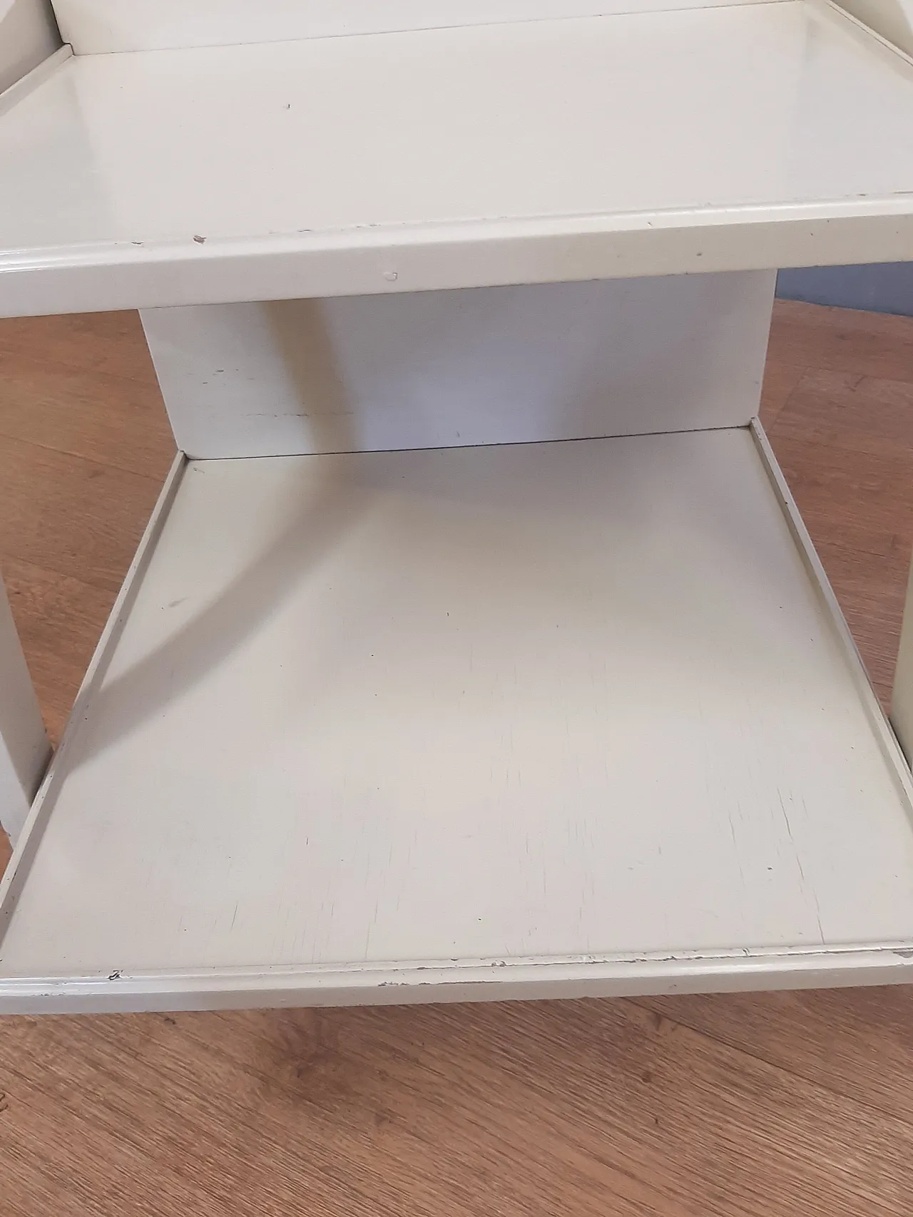 White lacquered wooden bar with automatic, 1970s 4