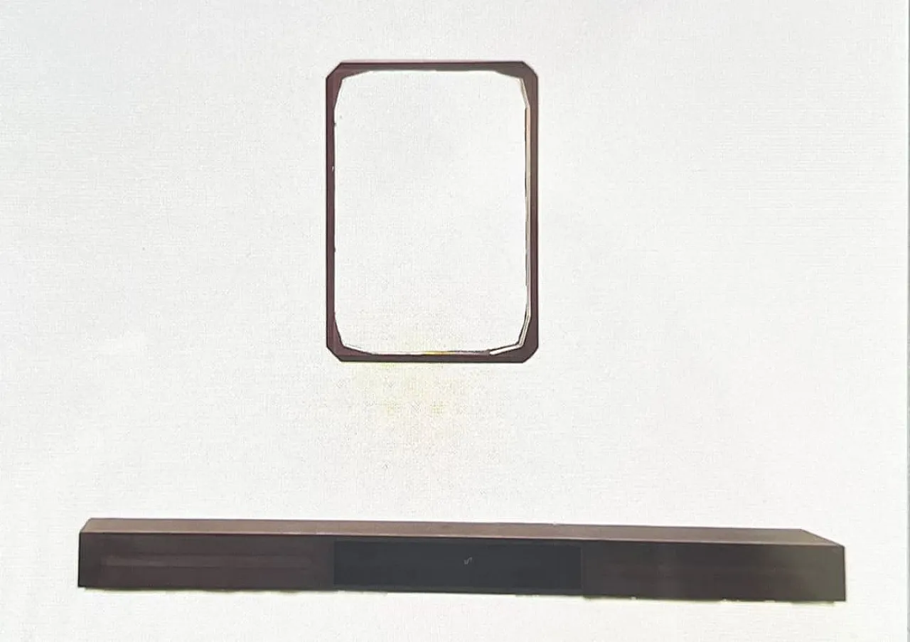 Vintage Entryway Set – Wall Console & Mirror , 1960s 1