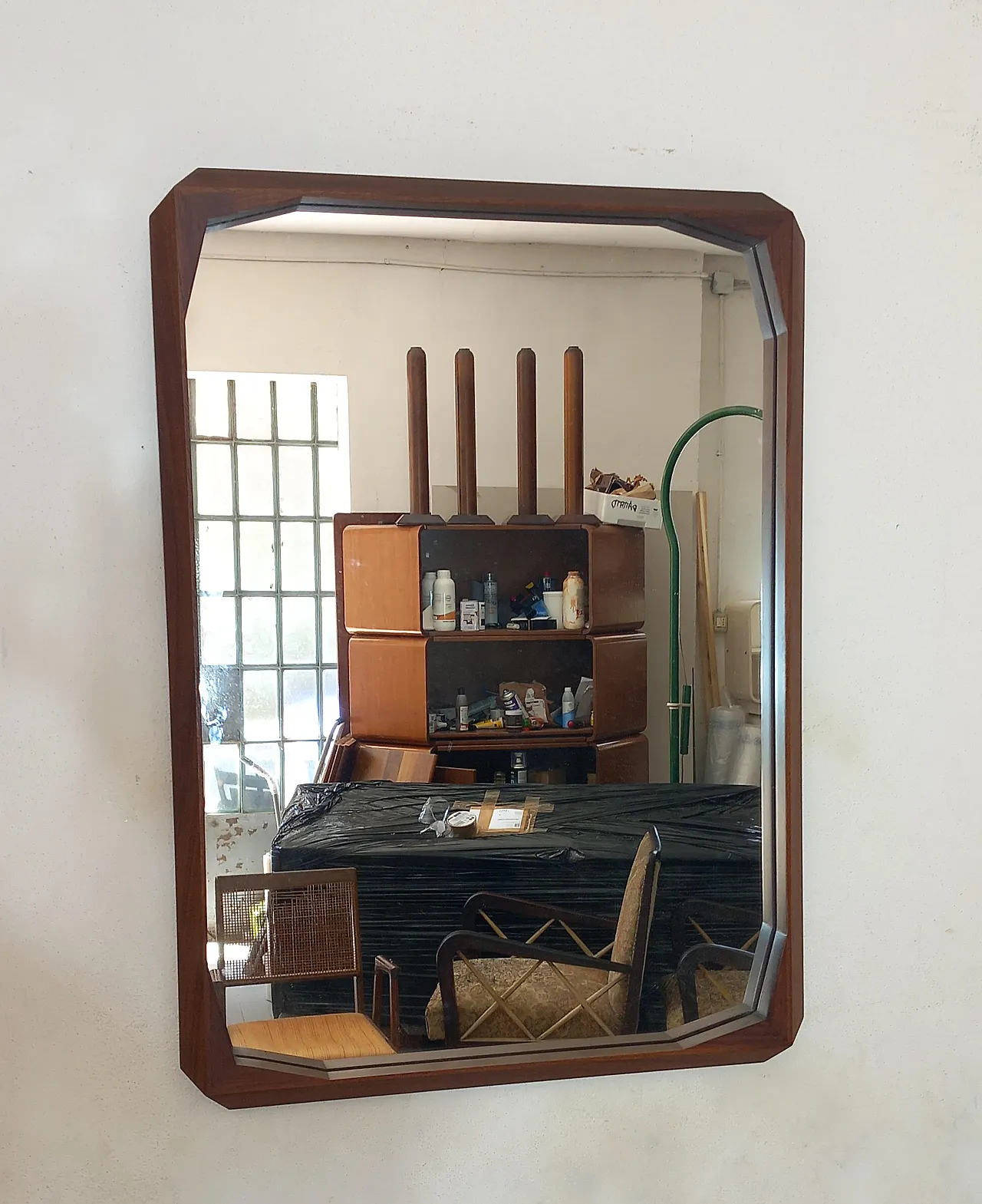 Vintage Entryway Set – Wall Console & Mirror , 1960s 5