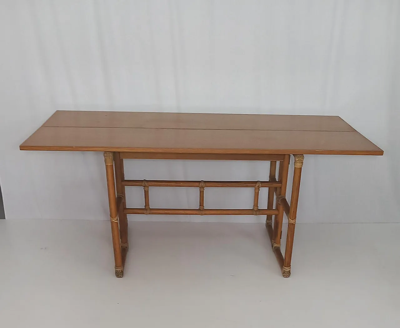 Lyda Levi - McGuire Console Table, 70s 4