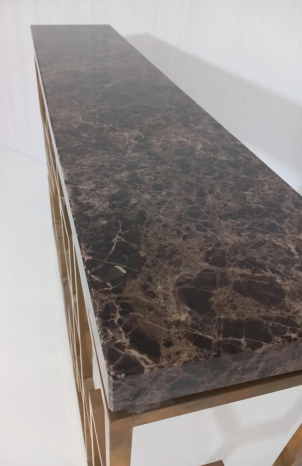 Console di marmo, anni '80 4