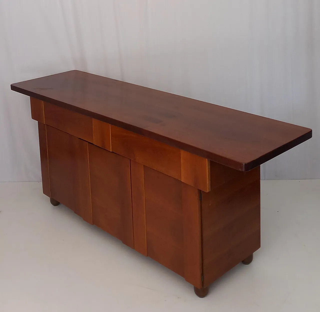 Italian Mid-Century Walnut Sideboard, 1970s 3