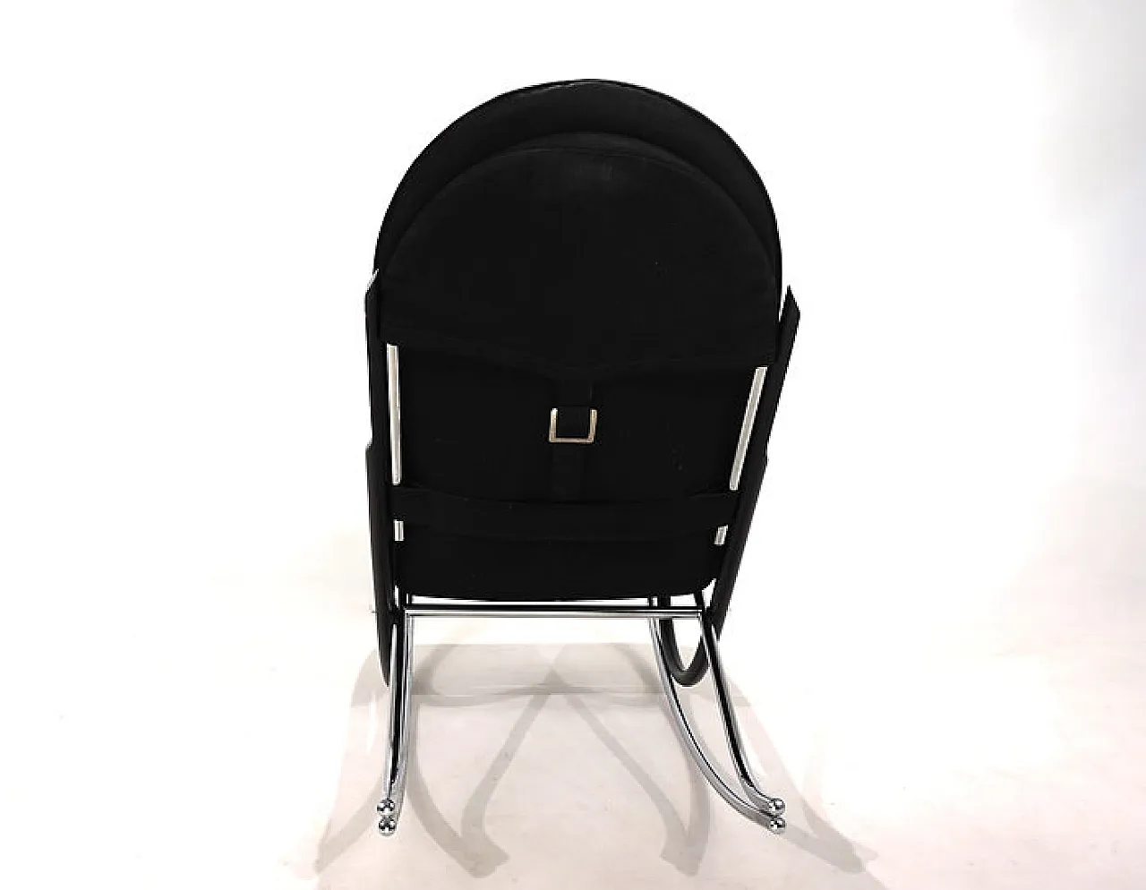 Sedia a dondolo Strässle Nonna di Paul Tuttle, anni '70 9