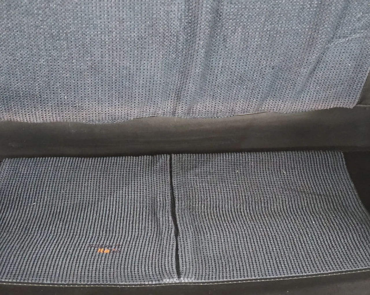 Leather armchair by Giovanni Offredi for Saporiti, 1970s 10