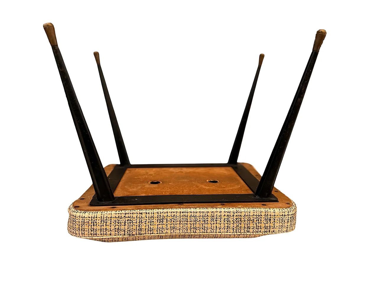 Pair of stools Mid Century Italian Design, 50s 7