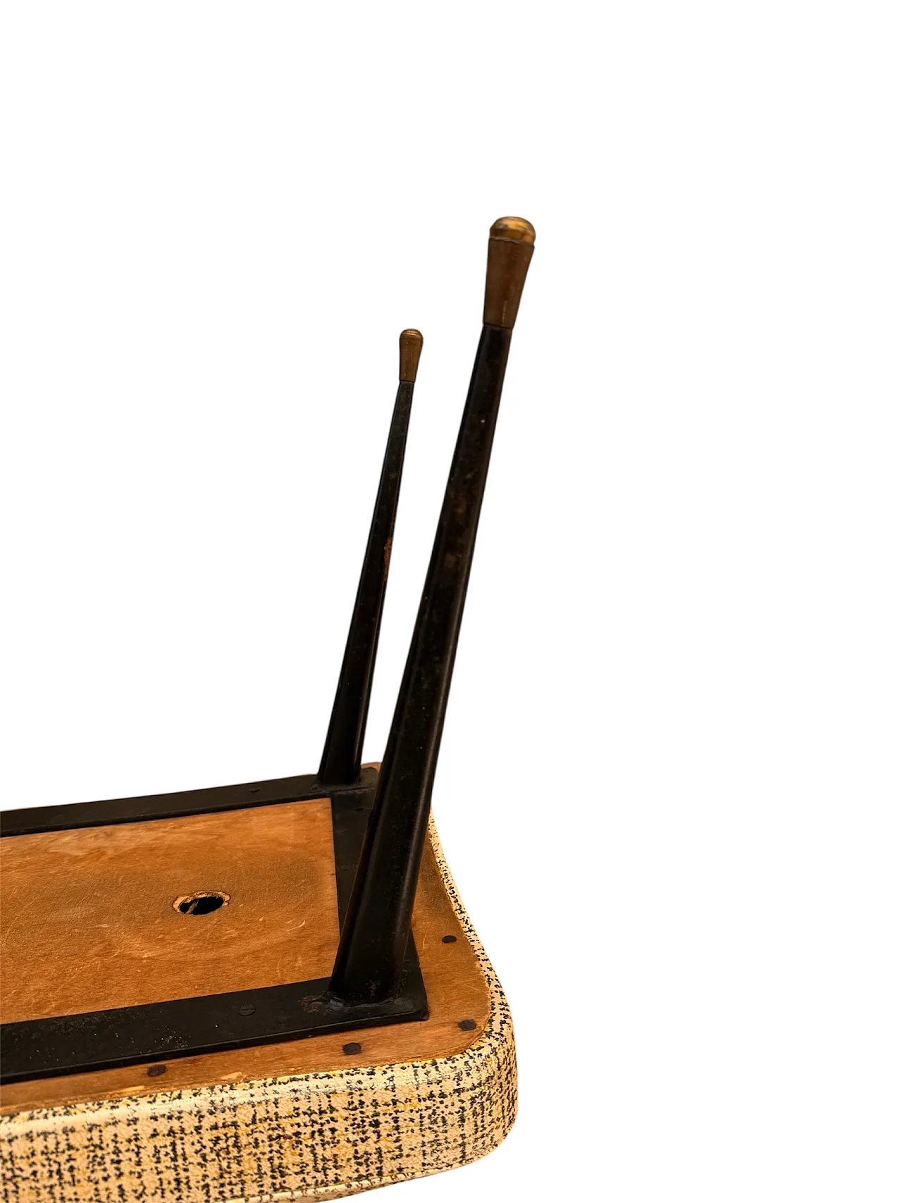 Pair of stools Mid Century Italian Design, 50s 8