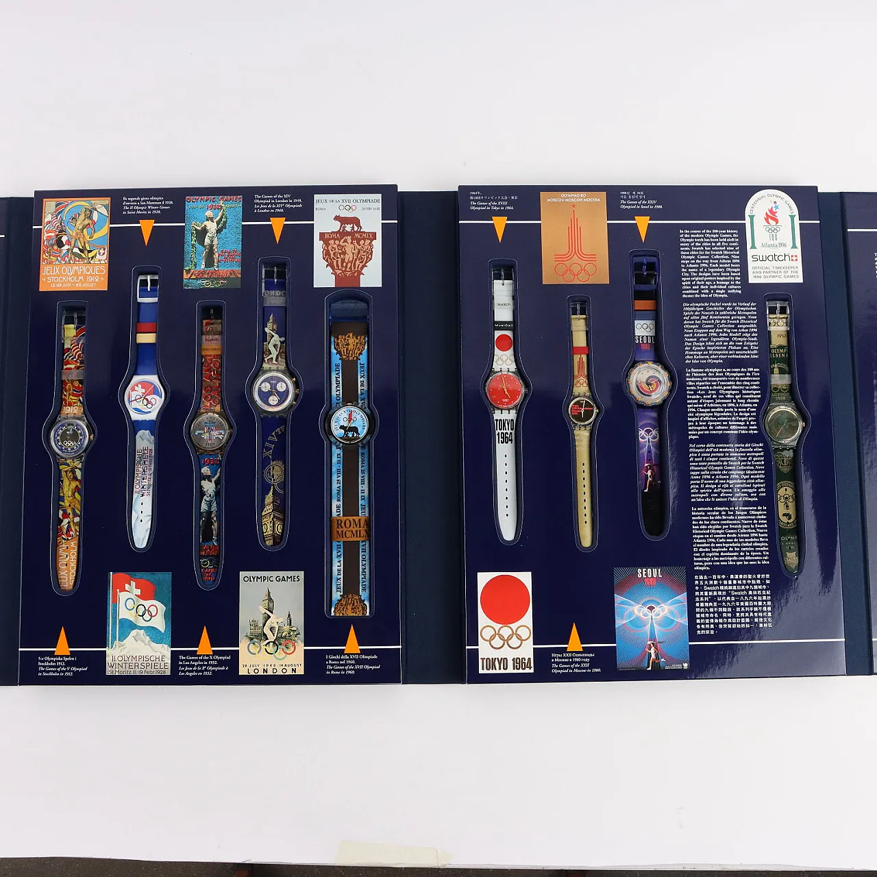 Swatch Historical Olympic Games Collection Atlanta, anni '90 1