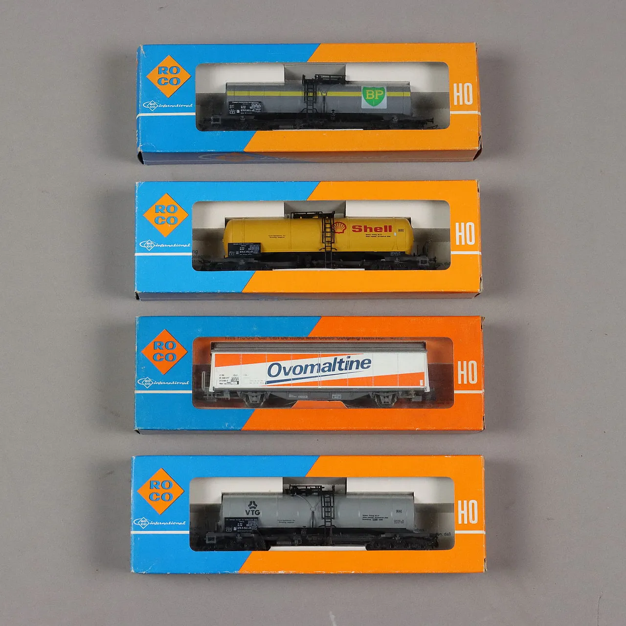 18 Roco HO wagons, 20th century 5