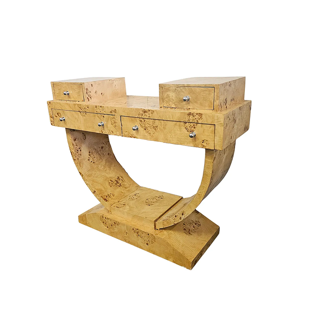 Consolle in radica di betulla 4