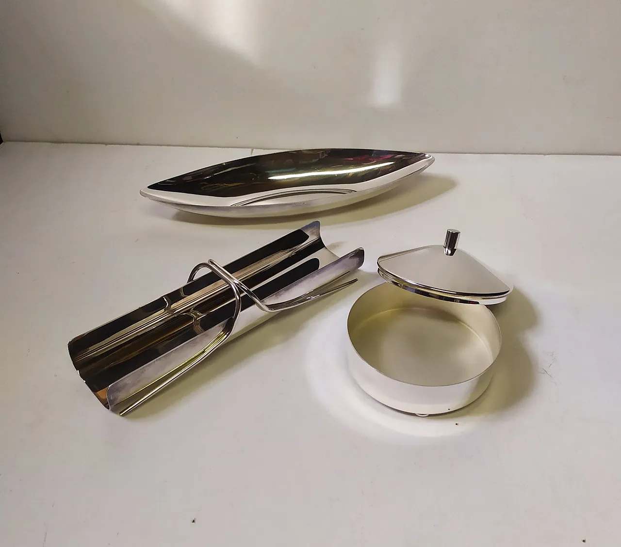 3 Oggetti di Lino Sabattini per Christofle, anni '70 2