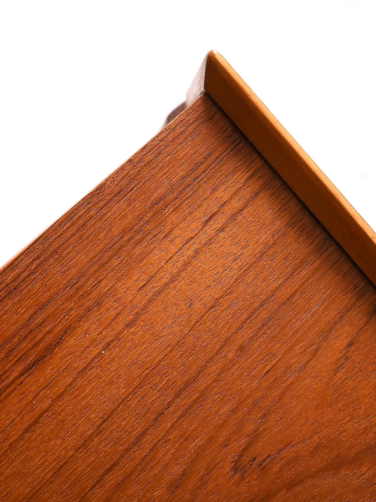 Comodino scandinavo anni ’60 in teak e rovere 5