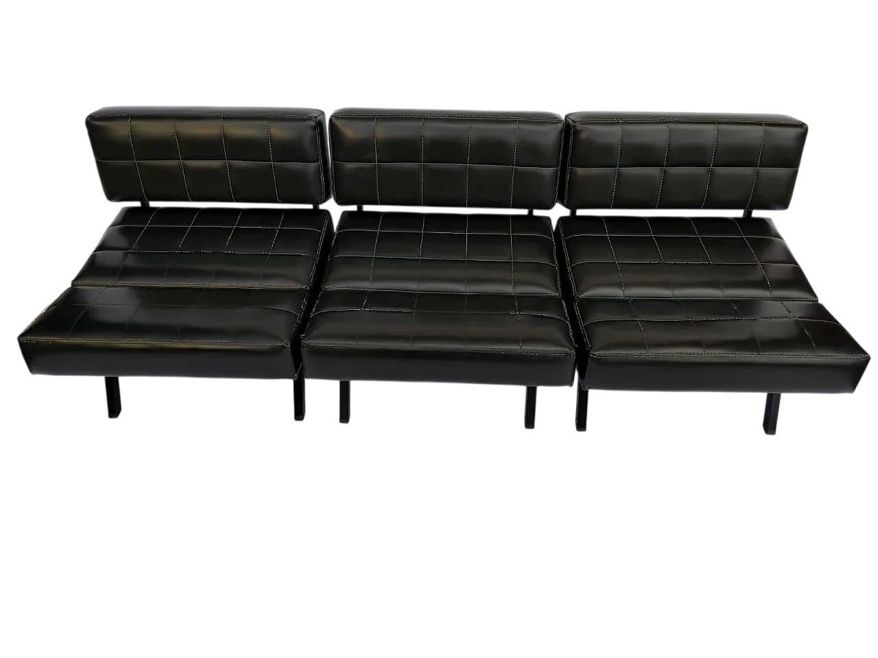 Rite bench armchair Valla for Ipe, 70s 8