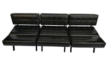 Rite bench armchair Valla for Ipe, 70s