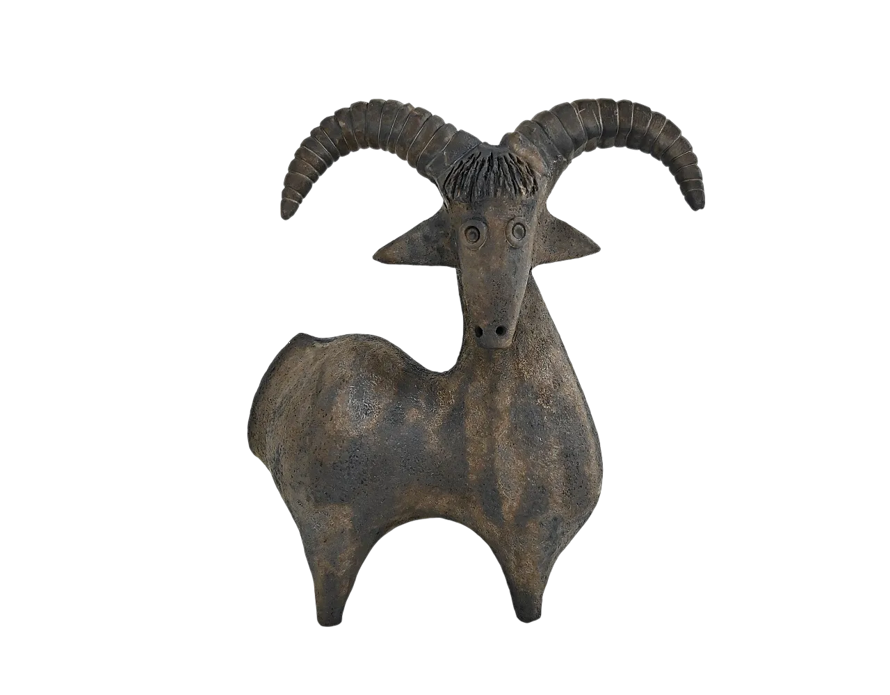 Capra in ceramica di Dominique Pouchein 8