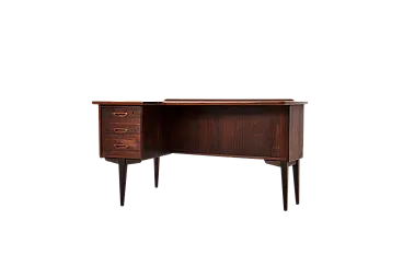 Boomerang desk Model A10 by Göran Strand for Lelangs Möbelfabrik, 1960