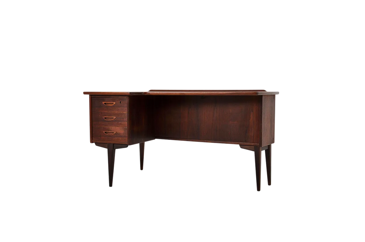 Boomerang desk Model A10 by Göran Strand for Lelangs Möbelfabrik, 1960 15