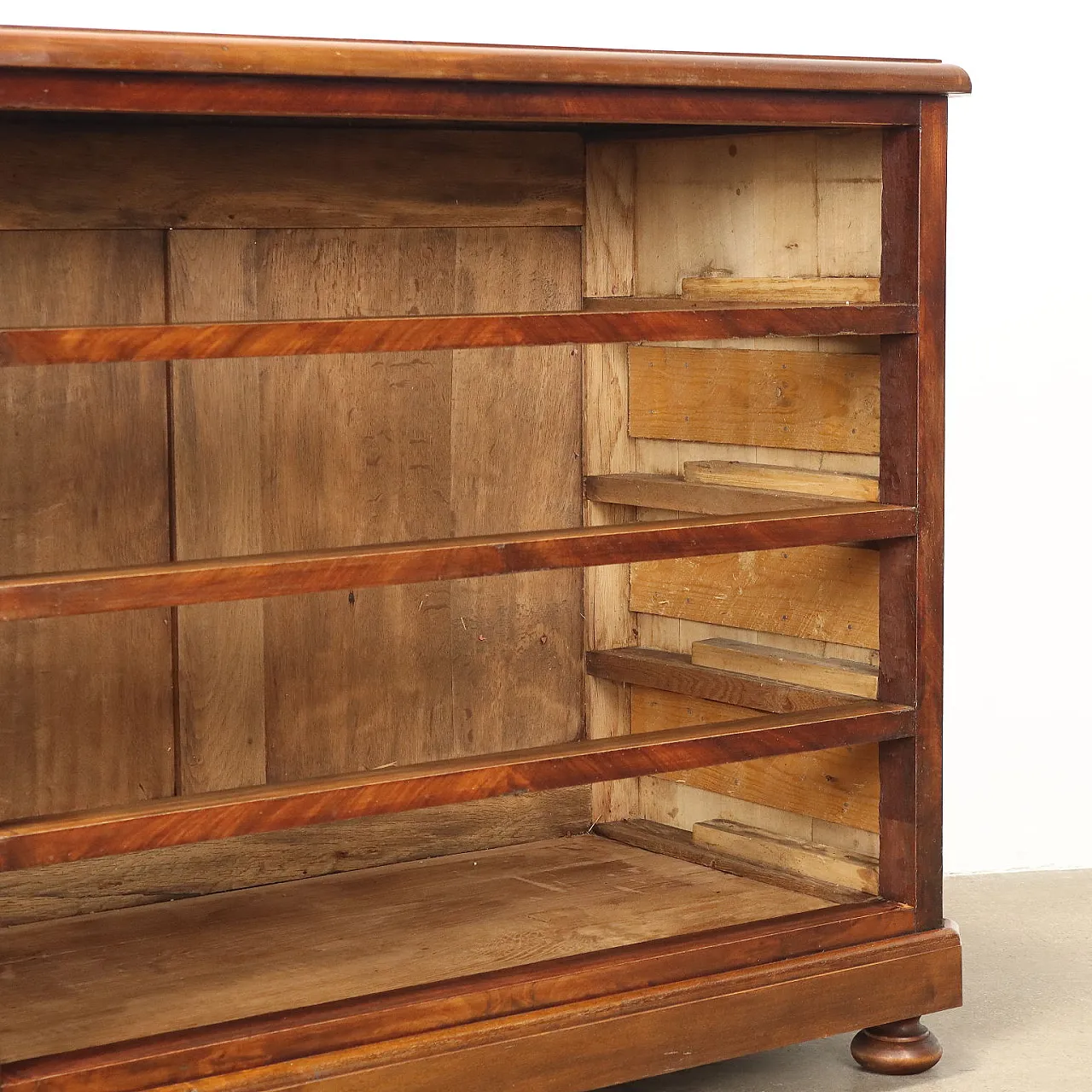 Chest of drawers Umbertino in mahogany, 19th century 7