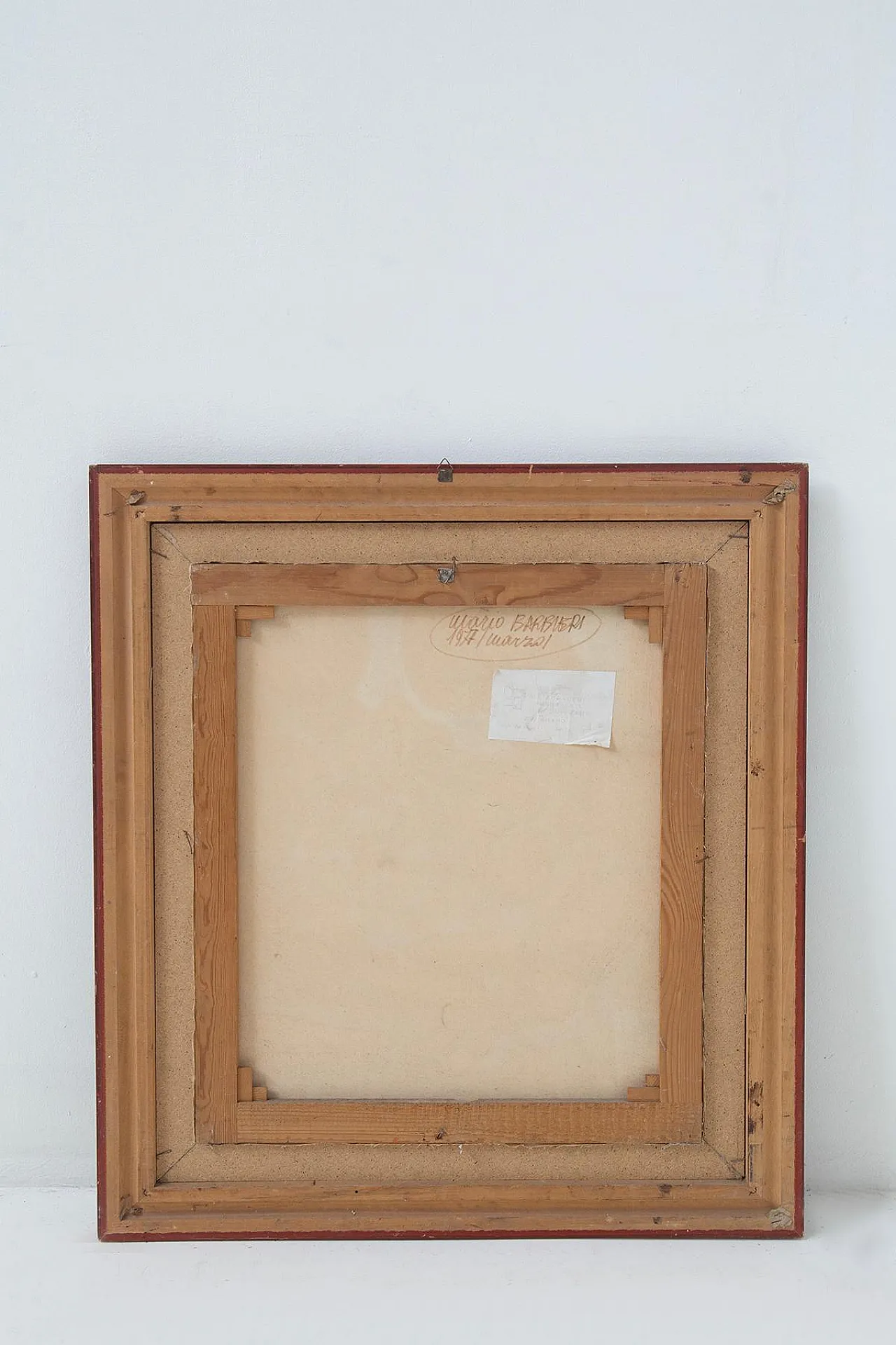 Work on canvas by Mario Barbieri, 1970s 10