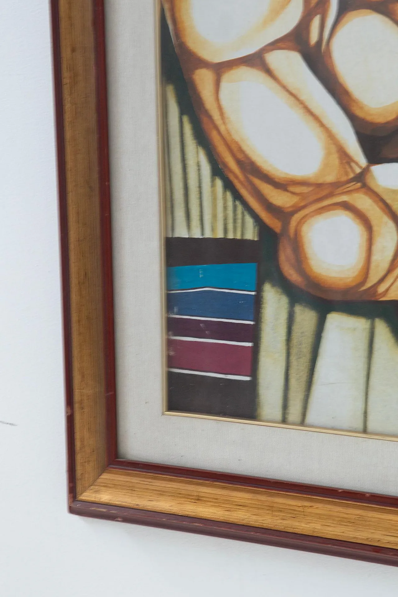 Work on canvas by Mario Barbieri, 1970s 11