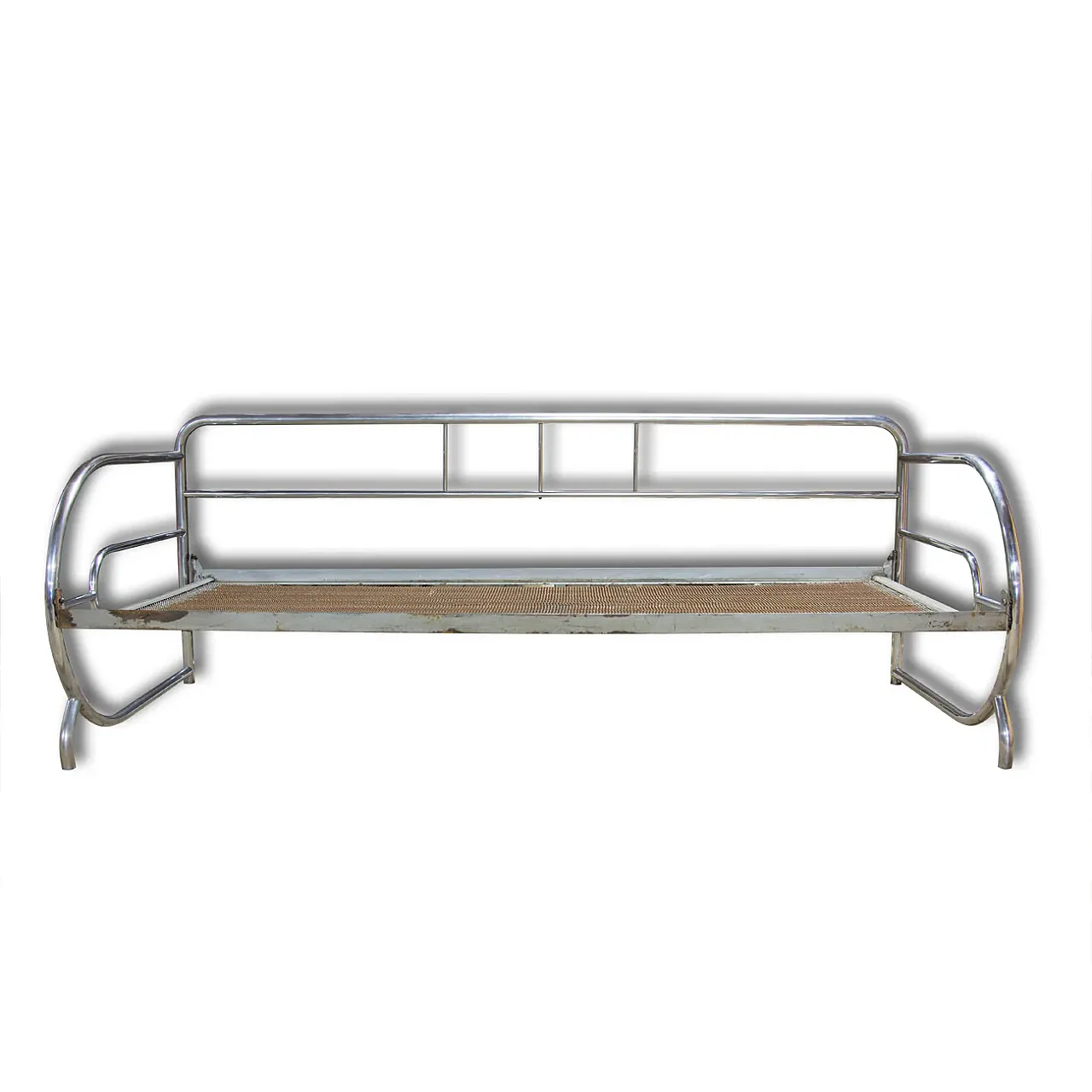 Divano Bauhaus cromato, anni '30 1